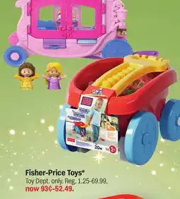 Meijer Fisher-Price Toys offer