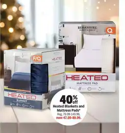 Meijer Heated Blankets and Mattress Pads offer