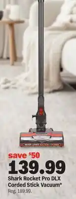 Meijer Shark Rocket Pro DLX Corded Stick Vacuum offer
