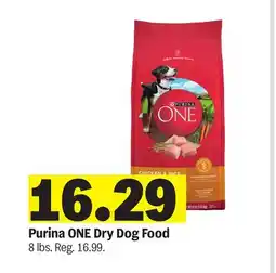 Meijer Purina ONE Dry Dog Food offer