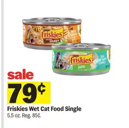 Meijer Friskies Wet Cat Food Single offer