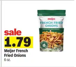 Meijer Meijer French Fried Onions offer