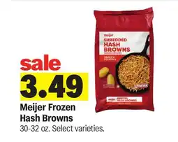 Meijer Meijer Frozen Hash Browns offer