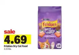 Meijer Friskies Dry Cat Food offer