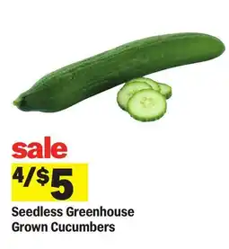 Meijer Seedless Greenhouse Grown Cucumbers offer