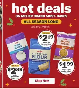 Meijer Meijer Brand Hot Deals offer