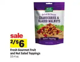 Meijer Fresh Gourmet Fruit and Nut Salad Toppings offer