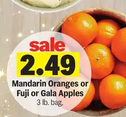 Meijer Mandarin Oranges or Fuji or Gala Apples offer