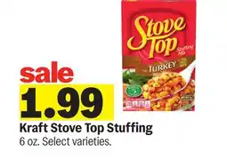 Meijer Kraft Stove Top Stuffing offer