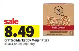 Meijer Crafted Market by Meijer Pizza offer