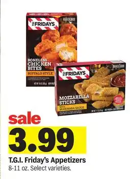 Meijer T. G. I. Friday's Appetizers offer