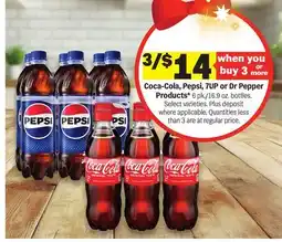 Meijer Coca-Cola, Pepsi, 7UP or Dr Pepper Products offer