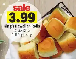 Meijer King's Hawaiian Rolls offer