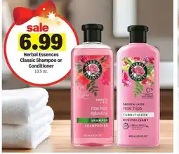 Meijer Herbal Essences Classic Shampoo or Conditioner offer