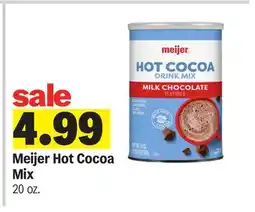 Meijer Meijer Hot Cocoa Mix offer