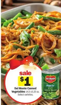 Meijer Del Monte Canned Vegetables offer