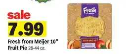 Meijer Fresh from Meijer 10 Fruit Pie offer
