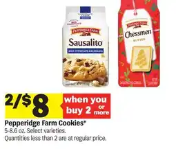 Meijer Pepperidge Farm Cookies offer