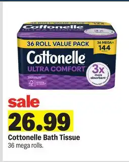Meijer Cottonelle Bath Tissue offer