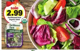 Meijer Earthbound Farm Organic Salad offer