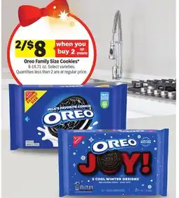 Meijer Oreo Family Size Cookies offer