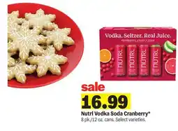 Meijer Nutrl Vodka Soda Cranberry offer