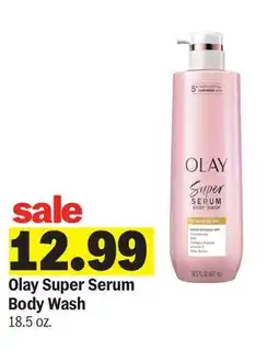 Meijer Olay Super Serum Body Wash offer