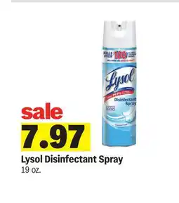 Meijer Lysol Disinfectant Spray offer