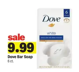 Meijer Dove Bar Soap offer