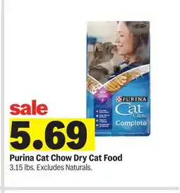 Meijer Purina Cat Chow Dry Cat Food offer