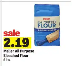 Meijer Meijer All Purpose Bleached Flour offer
