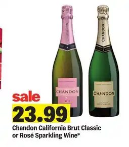 Meijer Chandon California Brut Classic or Rosé Sparkling Wine offer