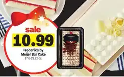 Meijer Frederik's by Meijer Bar Cake offer