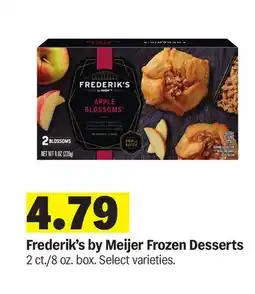 Meijer Frederik's by Meijer Frozen Desserts offer