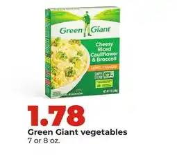 Hy-Vee Green Giant vegetables offer