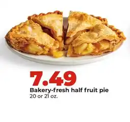 Hy-Vee Bakery-fresh half fruit pie offer