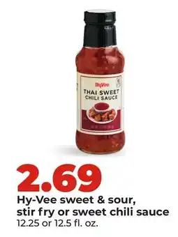 Hy-Vee Hy-Vee sweet & sour, stir fry or sweet chili sauce offer