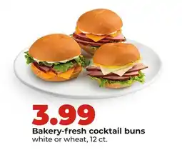 Hy-Vee Bakery-fresh cocktail buns offer