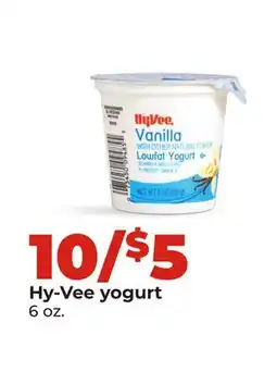 Hy-Vee Hy-Vee yogurt offer