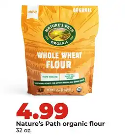 Hy-Vee Nature's Path organic flour offer
