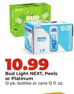 Hy-Vee Bud Light NEXT, Peels or Platinum offer