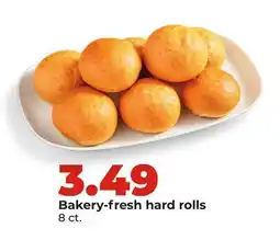 Hy-Vee Bakery-fresh hard rolls offer