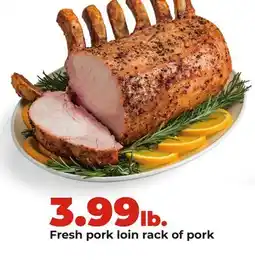 Hy-Vee pork loin rack of pork offer