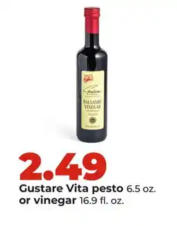 Hy-Vee Gustare Vita pesto 6.5 oz. or vinegar 16.9 fl. oz offer