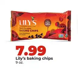 Hy-Vee Lily's baking chips offer