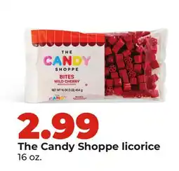 Hy-Vee The Candy Shoppe licorice offer
