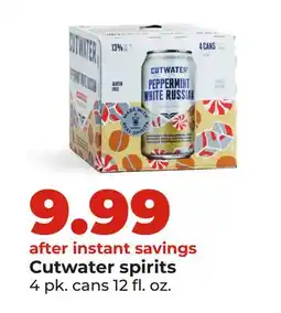 Hy-Vee Cutwater spirits offer