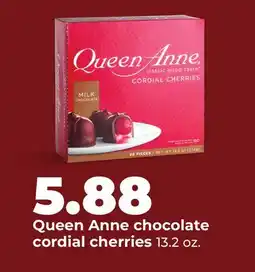 Hy-Vee Queen Anne chocolate cordial cherries offer