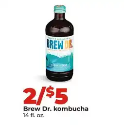 Hy-Vee Brew Dr. kombucha offer