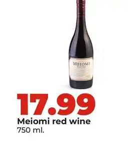 Hy-Vee Meiomi red wine offer